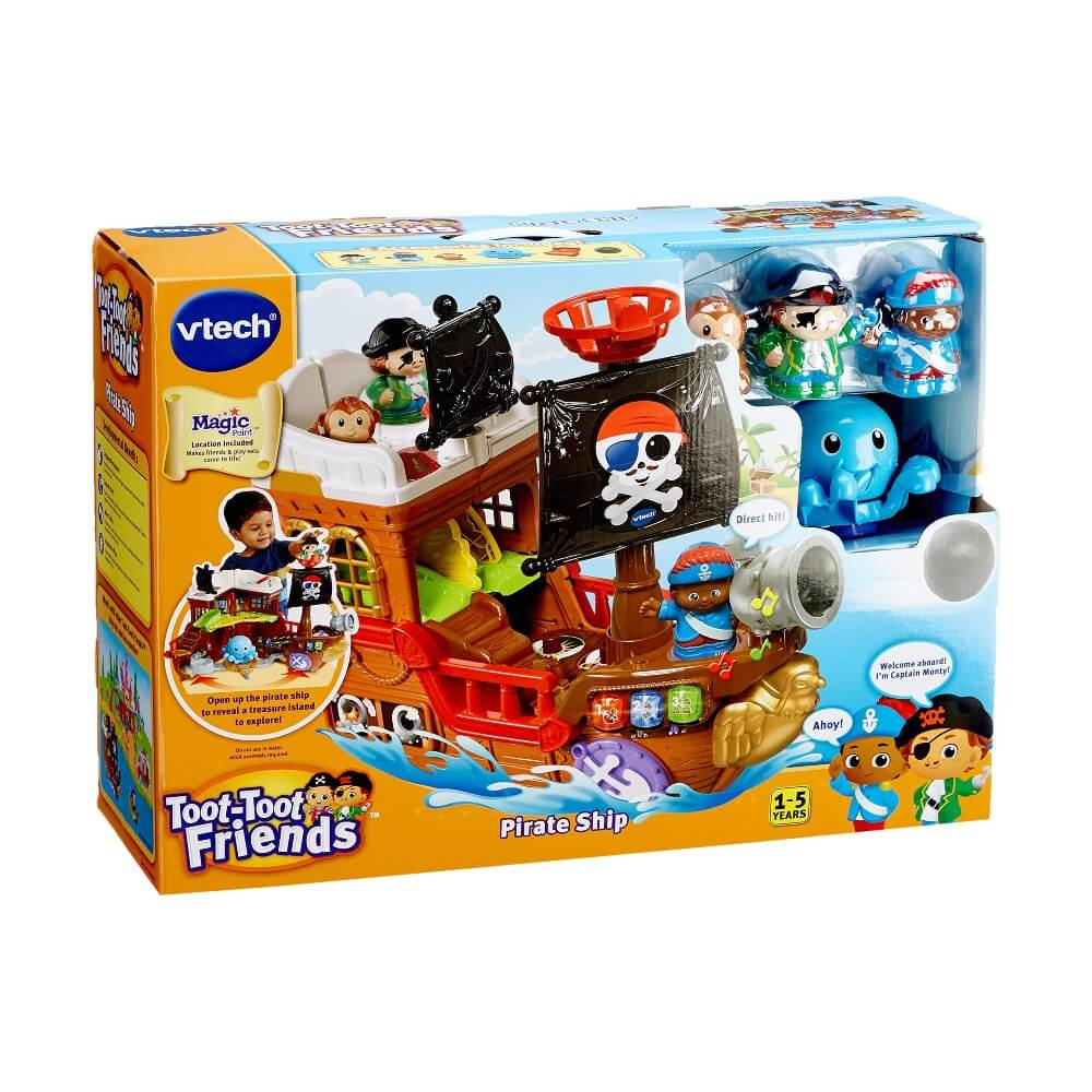 Vtech toot-toot friends kingdom pirate ship