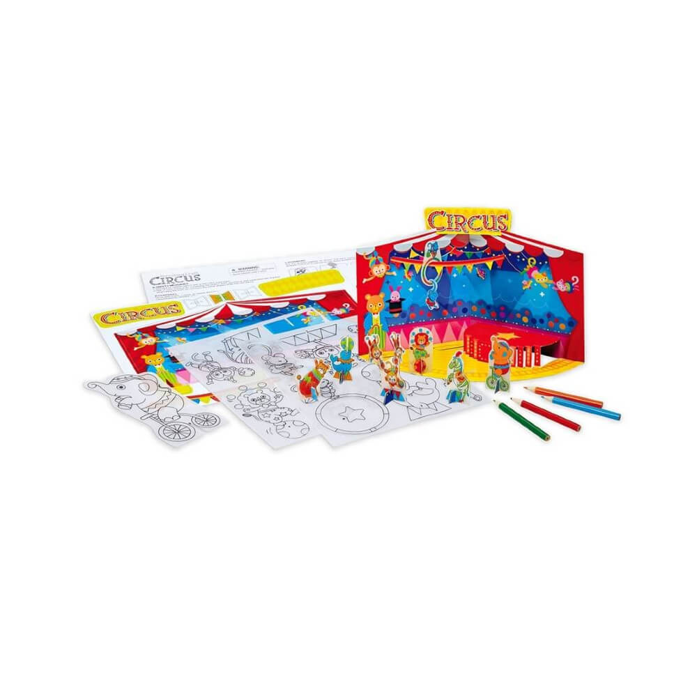 4M-Shrinking Craft Circus Craft Set