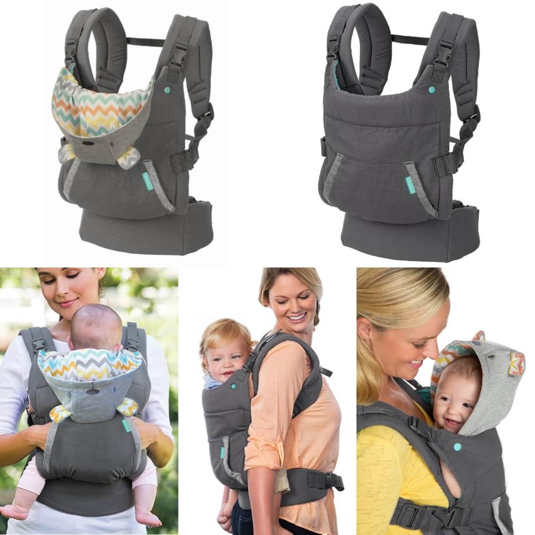 Infantino Cuddle Up Ergonomic Hoodie Baby Carrier