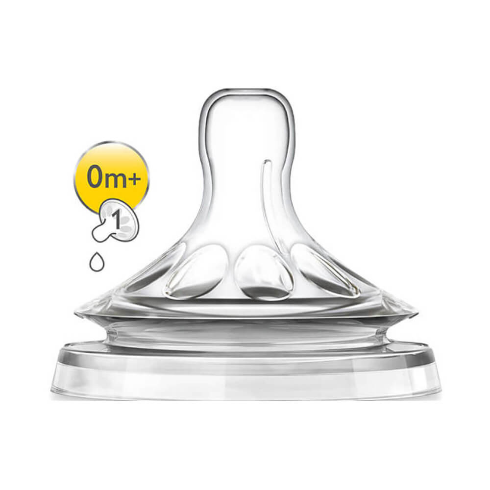Avent  Philips 0M+  teat  for Natural Bottles - Newborn flow