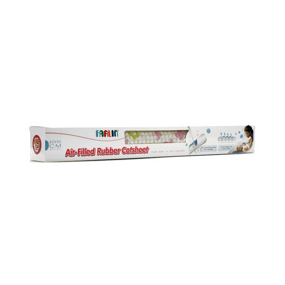 Farlin Air-Filled Rubber Cot Sheet 90*60
