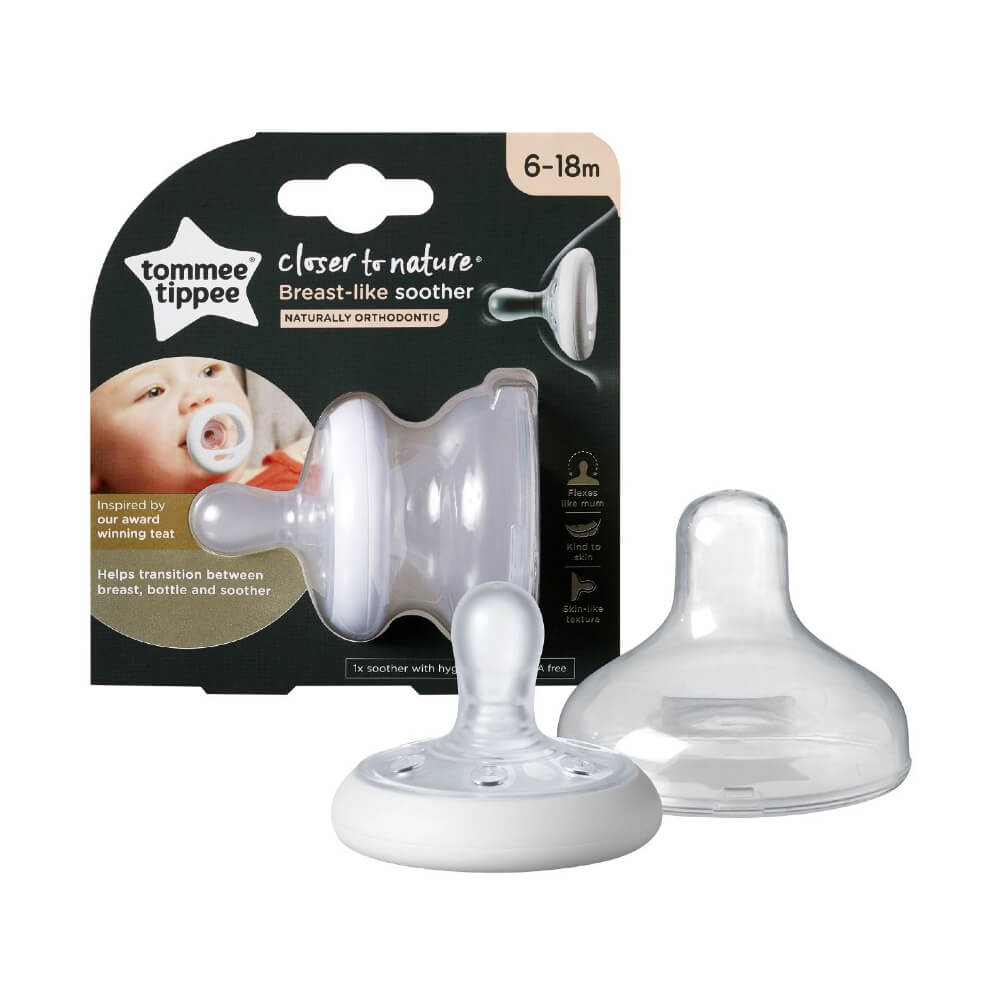 Tommee Tippee Closer To Nature Breast-like Soother 0-6M