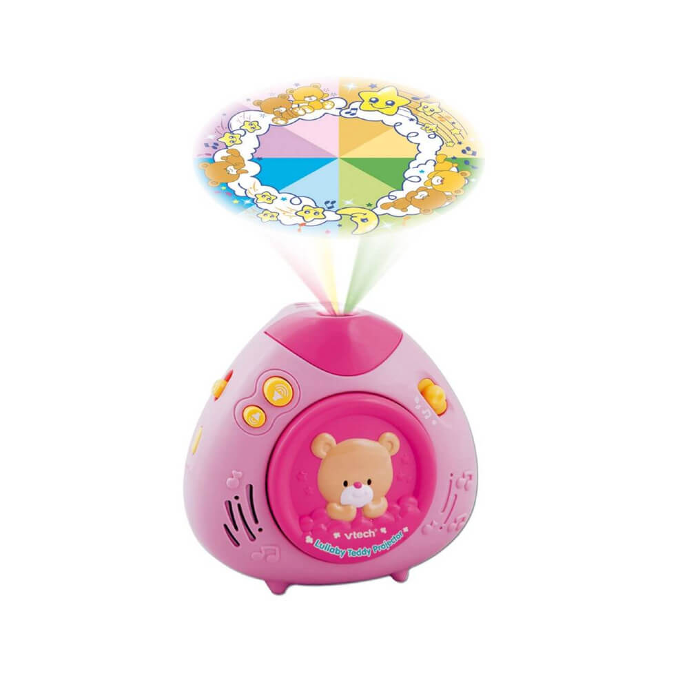 vtech lullaby teddy projector pink