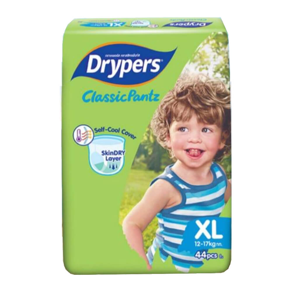 Drypers Classic Pant Size XL 44 pcs pack