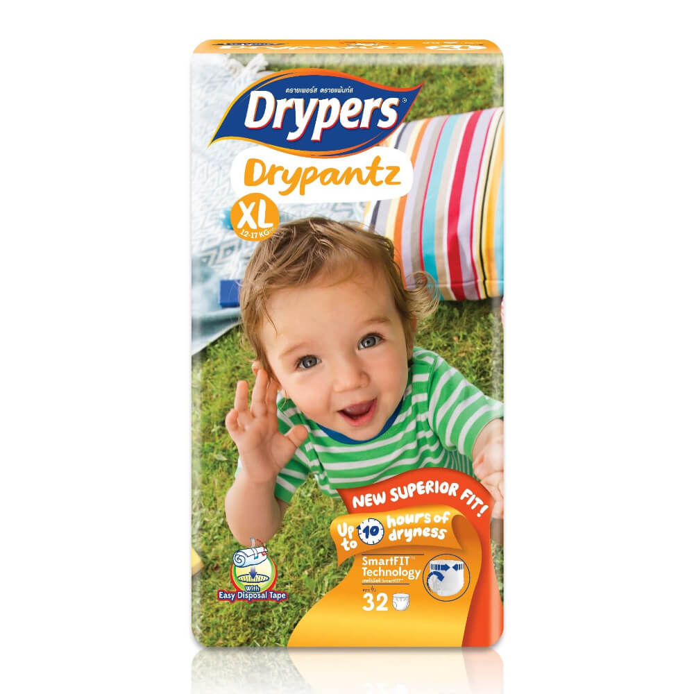 Drypers Drypantz Size XL 32 Pcs Pack
