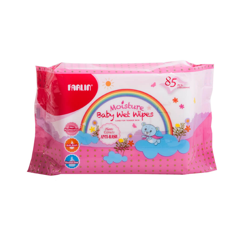 Farlin Baby Wet Wipes (Refill) Anti-Rash