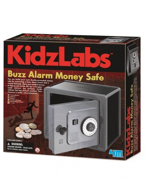 4M - Kidzlabs - Buzz Alarm Money Safe