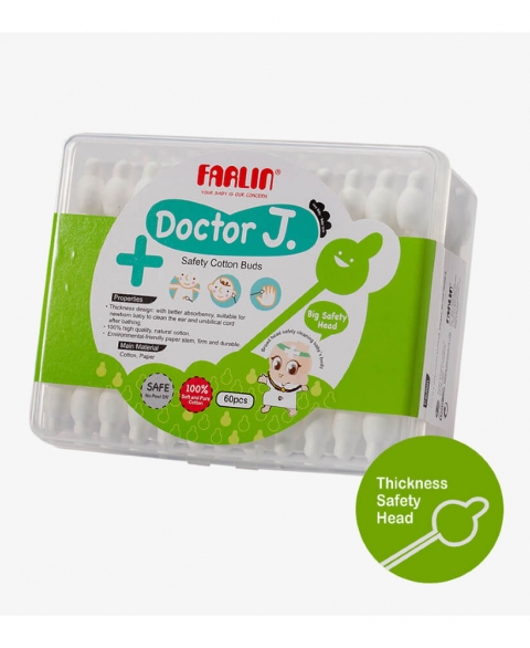 Farlin - Dr J - Paper Stem Cotton Buds