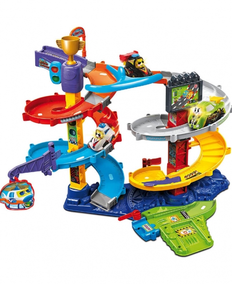 Vtech toot-toot drivers twist & race tower mobile