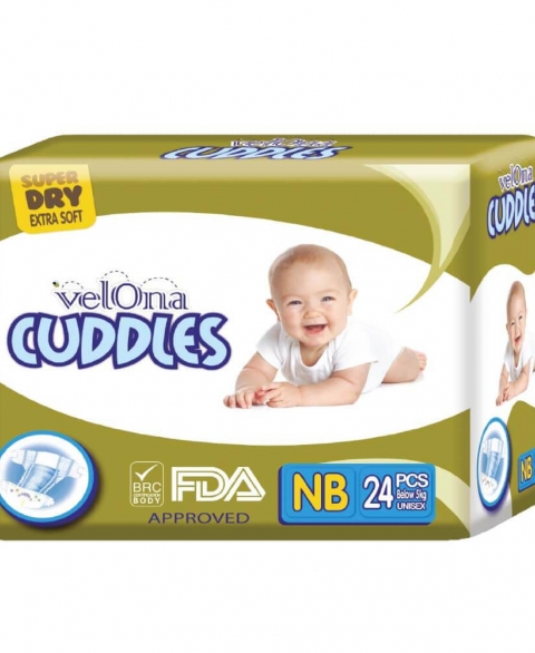 Velona Cuddles Size NB 24 Pcs Pack