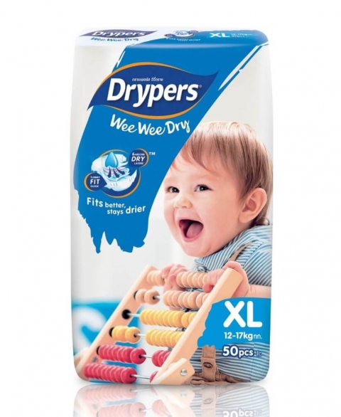 Drypers  Wee Wee Dry Size XL 50 Pcs Pack