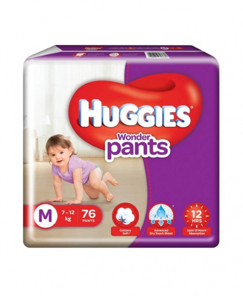 Huggies Wonder Pants Size M 76Pcs Pack