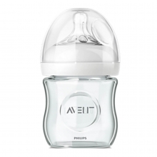Philips Avent Natural Glass Bottle - 120ml|4oz
