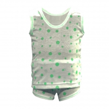 Velona Polka Dotted Infant Baby Suit