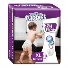 Velona Cuddles Ezy Pants Size XL 18 Pcs Pack