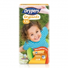 Drypers Drypantz Size XXL 36 Pcs Pack