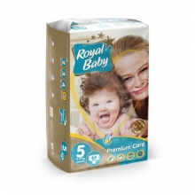 Royal Baby Premium Care Diaper Size 5 (Extra Large) - 64pcs