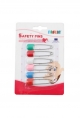 FARLIN Safety Pin 6 Pcs Card