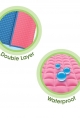 Kids Joy Airfilled Rubber Cot Sheet  Plain Size 60 X 45cm